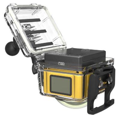 KODAK SP360 EXPLORER PACK - Logement d'étanchéité à l'eau : pour l'utilisation avec les autres accessoires dans l'eau, dans la pluie, au bord de mer, ou dans les autres circonstances où l'étanchéité à l'eau est exigée - 4