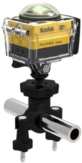 KODAK SP360 EXPLORER PACK - Support adhésif courbé : pour rattachement sur un casque ou les autres objets courbés - 15