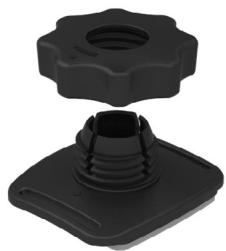 KODAK SP360 EXPLORER PACK - Support adhésif courbé : pour rattachement sur un casque ou les autres objets courbés - 3