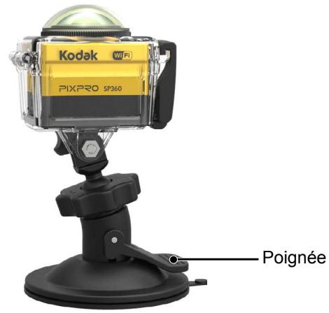 KODAK SP360 EXPLORER PACK - Montage de ventouse : pour l'attachment de pare-brise d'automotive (ou surfaces lisses) - 5
