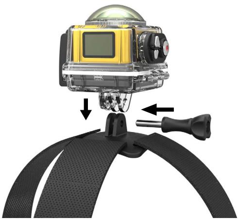 KODAK SP360 EXPLORER PACK - Montage de corroye pour la tête : pour porter sur la tête - 3