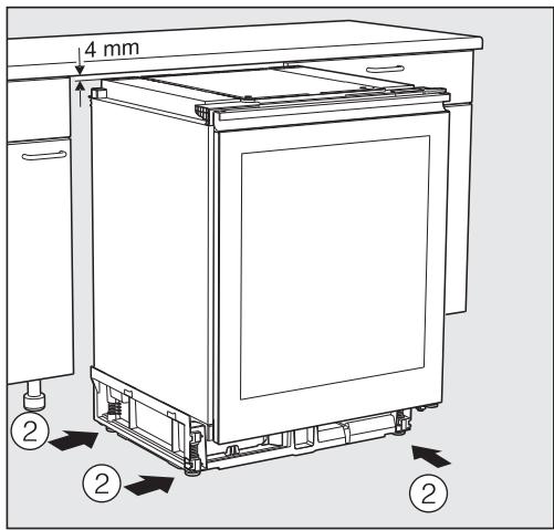 MIELE WT6321UG - Préparer l'appareil - 2