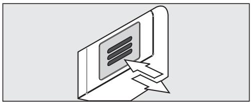 MIELE WT6321UG - Changer le filtre à charbon actif - 1