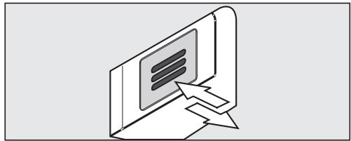 MIELE WT6321UG - Changer le filtre à charbon actif - 5