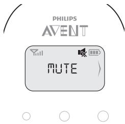 PHILIPS PUERICULTURE9SCD71500 - Désactivation du volume - 1