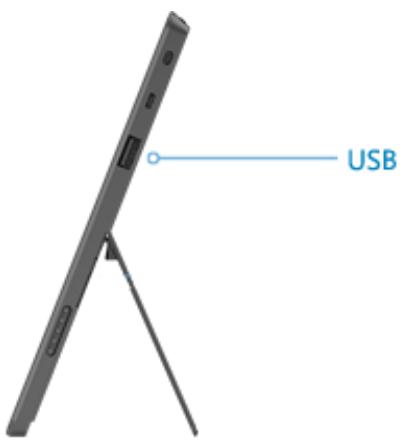 MICROSOFT SURFACE 32 GO RT - Connexion d'une souris USB, une imprimante, etc. - 1