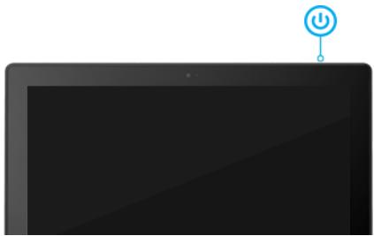 MICROSOFT SURFACE 32 GO RT - Démarrage ou sortie de veille - 1