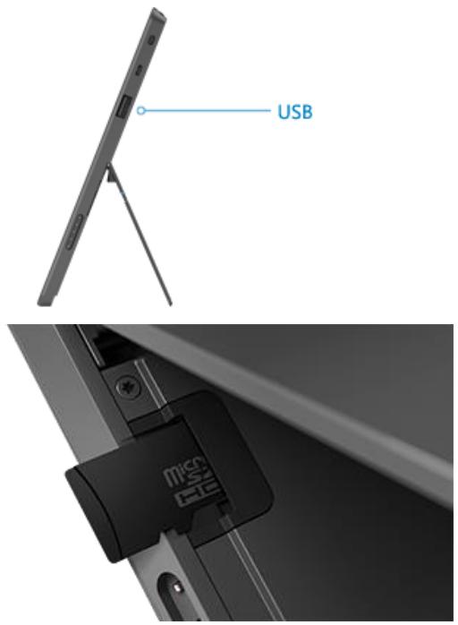 MICROSOFT SURFACE 32 GO RT - Carte mémoire microSD - 1