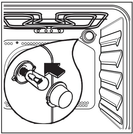ZANUSSI ZBN 767 X INOX - Remplacement de la lampe du four - 2