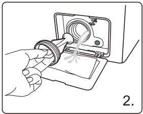 TCL CP0824WCO0 - Nettoyage de la pompe de vidange - 4