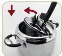BIALETTI AUTOCUISEUR GALAXY 7L - Ouverture - 2