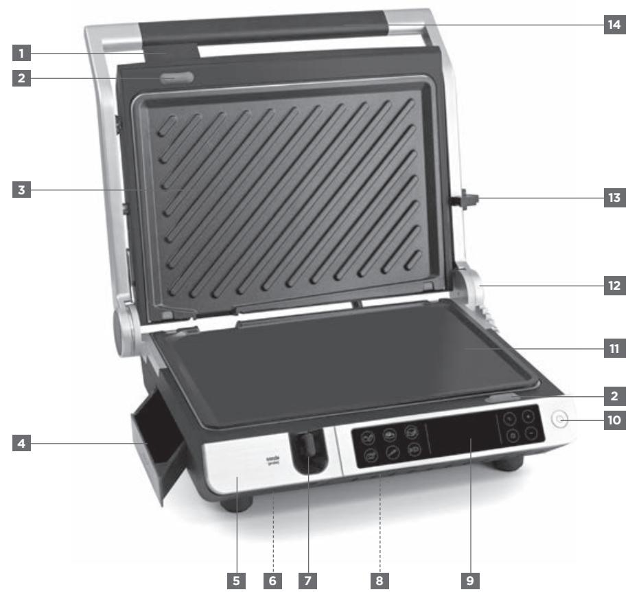 RIVIERA ET BAR GRILLE VIANDEQGC550 - Description du produit - 1