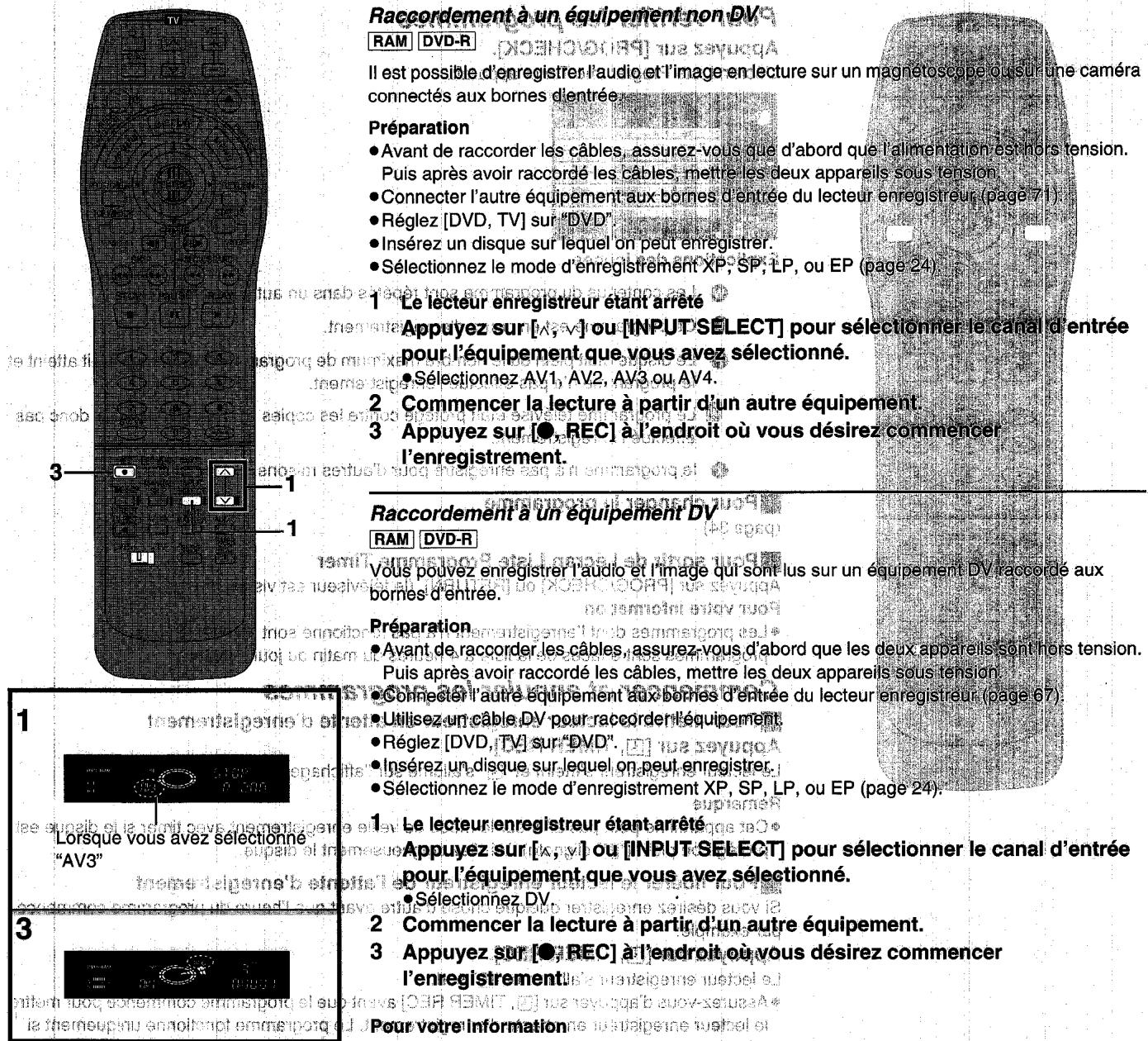 PANASONIC DMR-E20 - Pour arrêter d'enregistrer lorsqu'un programme est en cours - 1