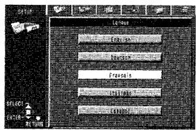 PANASONIC DMR-E20 - Réglages des langues - 1