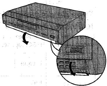 PANASONIC DMR-E20 - Ouverture du panneau frontal ( 1000MM ) - 1