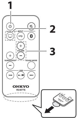 ONKYO BARSO LS-B50 - Écoute du téléviseur - 2