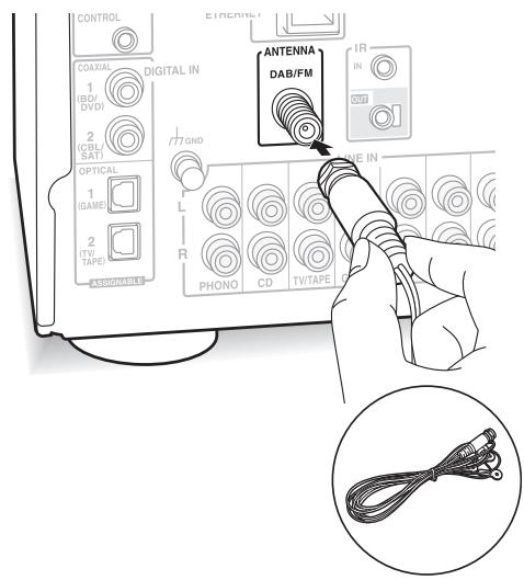 ONK 1X8150 - Conexiones de antenna DAB/FM - 1