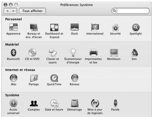 APPLE MBP RET CTO/1T0-SSD - Personnalisation du bureau et réglage des préférences - 1