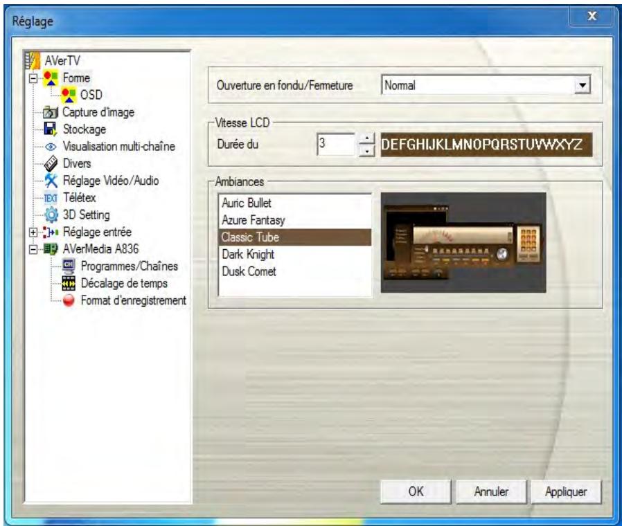 AVERMEDIA AVERTV VOLAR GREEN - Changer les attributs OSD - 2