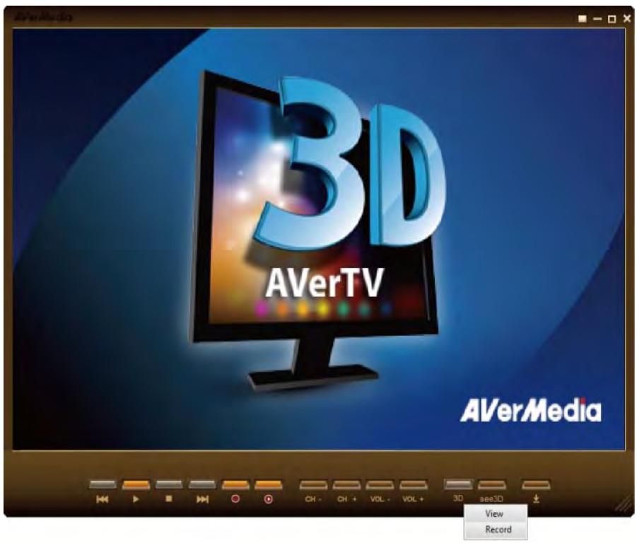 AVERMEDIA AVERTV VOLAR GREEN - Regarder en 2D une émission télé émise en 3D - 2