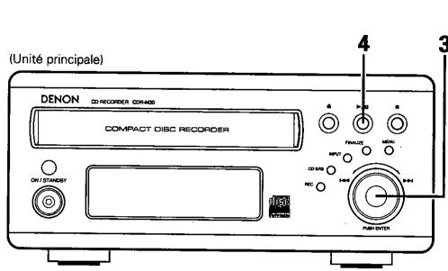DENON CDR-M30 - Lecture répétitive (télécommande seulement) - 1