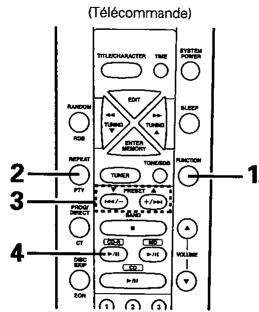 DENON CDR-M30 - Lecture répétitive (télécommande seulement) - 2