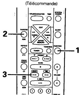 DENON CDR-M30 - Lecture dans un ordre aléatoire (télécommande seulement) - 2