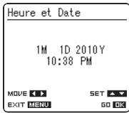 OLYMPUS LS-5 - Appuyez sur la touche OK pour valider le réglage. - 1