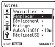 OLYMPUS LS-5 - Réorganisation des fichiers [remplacer] - 4