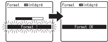 OLYMPUS LS-5 - Appuyez sur la touche /0K. - 1