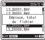 OLYMPUS LS-5 - Appuyez sur la touche OK ou i. - 3
