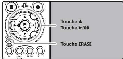 OLYMPUS LS-5 - Effacement de tous les fichiers d'un dossier - 1