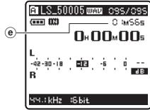 OLYMPUS LS-5 - Appuyez sur la touche STOP pour arrêter l'enregistrement. - 1
