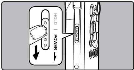OLYMPUS LS-5 - Alimentation - 1