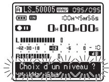 OLYMPUS LS-5 - Appuyez sur la touche REC ● et préparez-vous à enregistrer. - 1