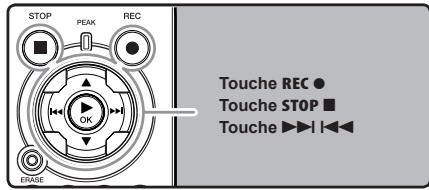 OLYMPUS LS-5 - Ajustement du niveau de synchronisation vocale pour l'enregistrement - 1