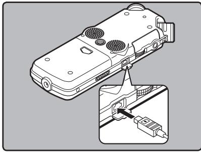 OLYMPUS LS-5 - Connecter l'enregistreur à votre PC - 2