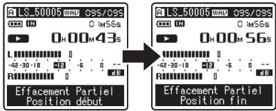 OLYMPUS LS-5 - Appuyez sur la touche ERASE de nouveau. - 1
