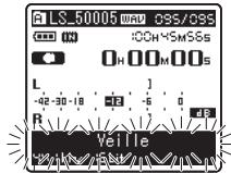 OLYMPUS LS-5 - Appuyez à nouveau sur la touche RECO. - 1