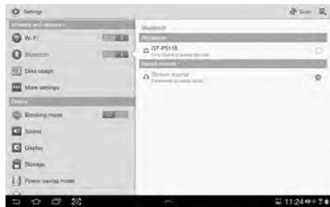 CABASSE STREAM SOURCE - BLUETOOTH CONNECTION TO AN ANDROID TABLET - 3