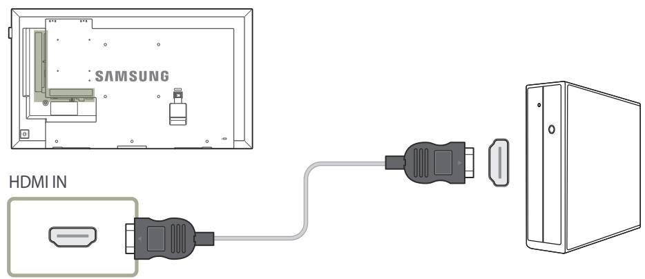 ASUS DB40E4257944 - Connexion à l'aide d'un cable HDMI - 1