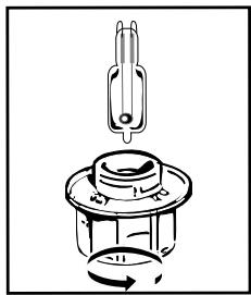 DE DIETRICH DFP8363G - Bulb specification: - 1