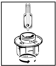 DE DIETRICH DFP8363G - Reemplacement de la LAMPE - 1