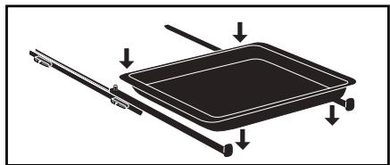 DE DIETRICH DFP8363G - INSTALLERING OG DEMONTERING AV GLIDESKINNENE - 3