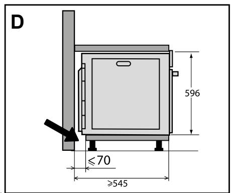DE DIETRICH DFP8363G - WYBOR MIEJSCA INSTALLACJI WBUDOWANIA - 4