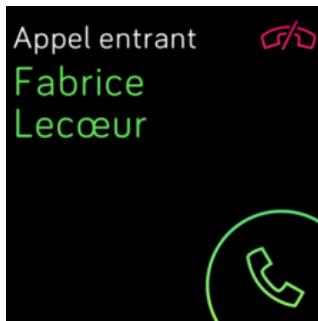 FITBIT VERSA NOIR - Acceptation et rejet d'appels téléphoniques - 1