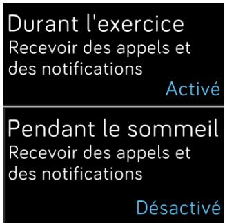 FITBIT VERSA NOIR - Ajustement des paramètres - 2