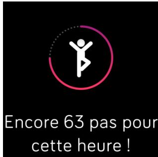 FITBIT VERSA NOIR - Suivi des activités par heures - 1