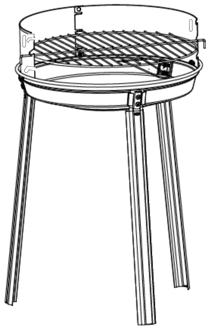 PROLINE CB038 - Pour un usage en extérieur seulement! n'utilisez pas cet appareil en intérieur! DANGER: présence de monoxyde de carbone - 1