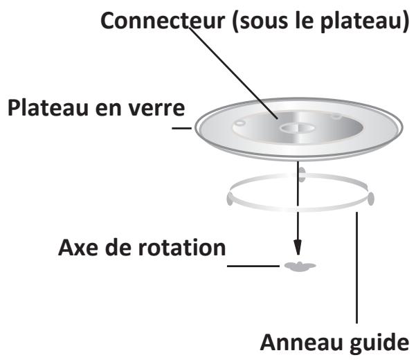 MOULINEX MO20MSWH - Plateau rotatif - 1